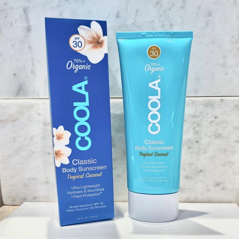 COOLA Classic Body Sunscreen 30spf - full sz Tropical Coconut - New in Box